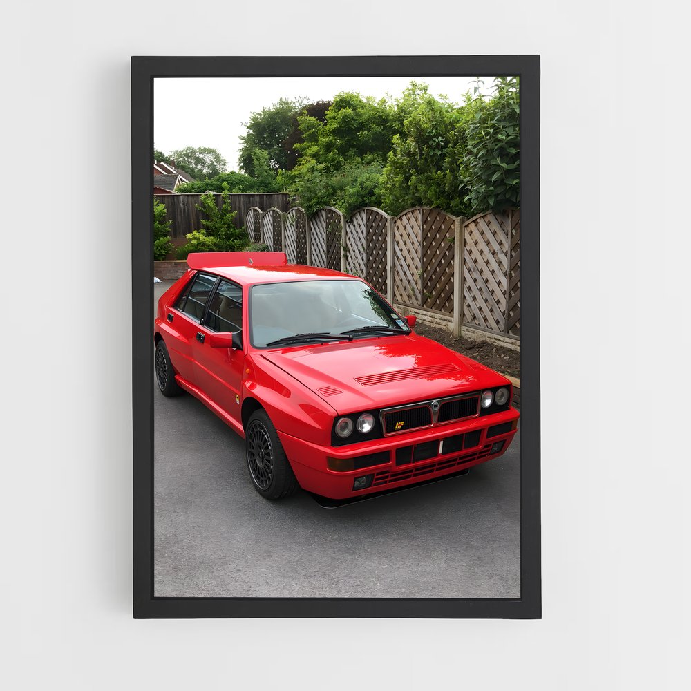 Poster Delta Drive – affiche Lancia (vue 2)